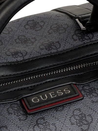 Guess Weekender mit Logo-Muster Modell 'Vezzola' Black 2