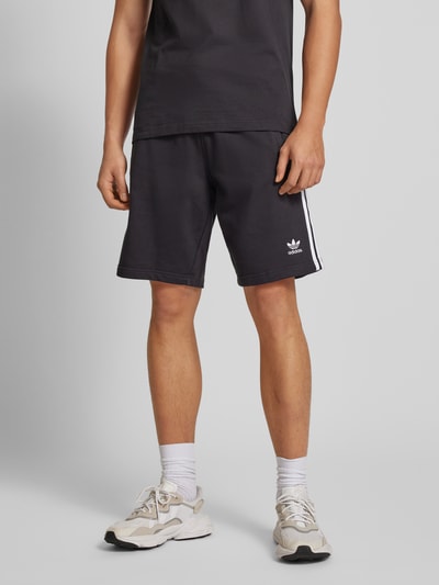 adidas Originals Regular Fit Sweatshorts mit Label-Stitching Black 4