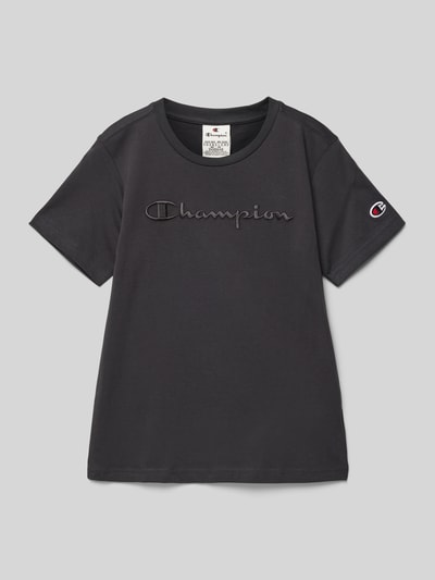 CHAMPION T-shirt met ronde hals Grafiet - 1