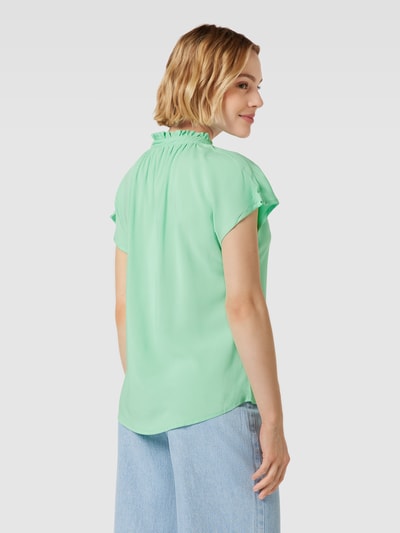 Arshiner Meisjesjurken met lange mouwen, kinderfeest, geplooide kraag, A- lijn, glitter, herfst, winter, casual jurk voor kinderen, 2-7 jaar, Groen, 4-5 jaar