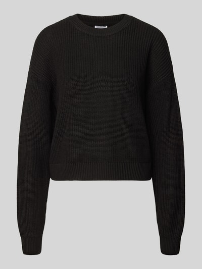 Noisy May Strickpullover mit Rundhalsausschnitt Modell 'MAYSA' Black 2