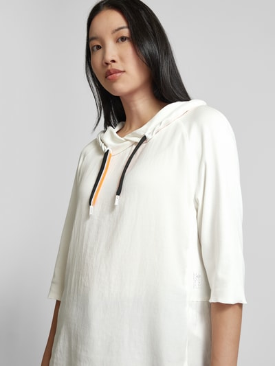 Marc Cain Blouse met 3/4-mouwen, model 'SPORTS' Offwhite - 3