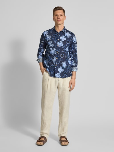 PAUL SMITH Freizeithemd mit Kentkragen Marine 1