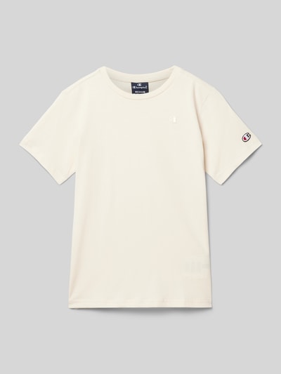 CHAMPION T-shirt met ronde hals Ecru - 1