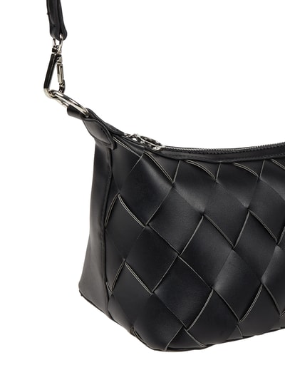 Seidenfelt Hobo Bag in Leder-Optik Black 5