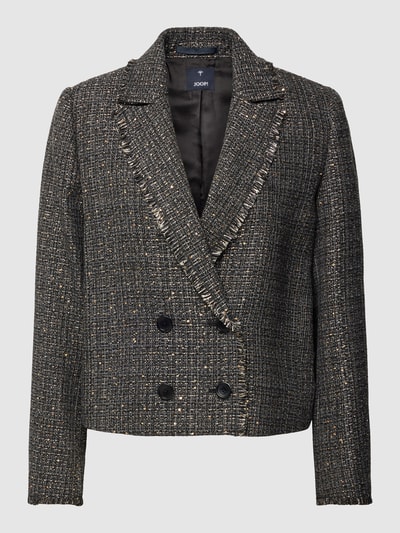 JOOP! Blazer in bouclé-look Zwart - 2