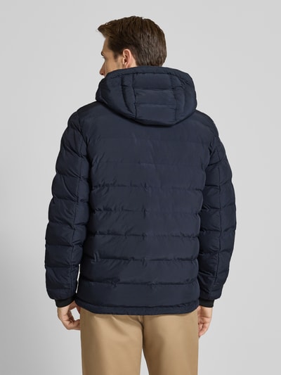 Geox Gewatteerd jack met capuchon, model 'SPHERICA' Marineblauw - 5