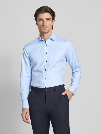 OLYMP Level 5 Body Fit Businesshemd mit Kentkragen Bleu 4