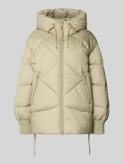 Marc O'Polo Denim Kurtka pikowana o kroju comfort fit z kapturem Trzcinowy 2