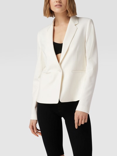 Drykorn Blazer van viscosemix, model 'Selsey' Offwhite - 4