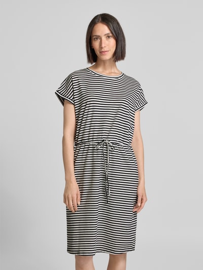 B.Young Knielanges Kleid mit Tunnelzug Modell 'PANDINNA' Black 4