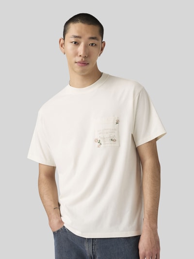 Levi's® Regular Fit T-Shirt aus reiner Baumwolle Offwhite 1