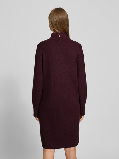 Tom Tailor Nauwsluitende gebreide jurk van viscosemix Rood gemêleerd - 5