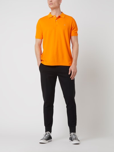 Fynch-Hatton Katoenen poloshirt  Oranje - 1