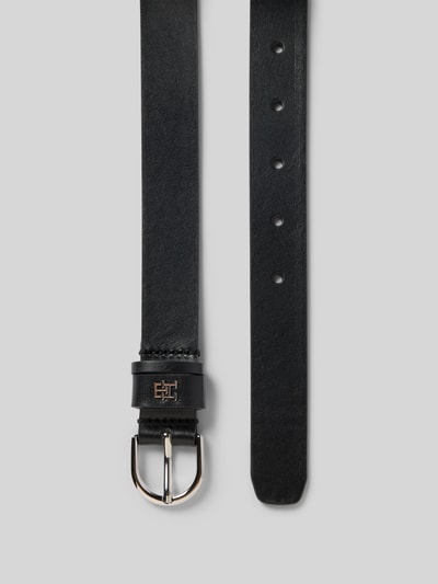 Tommy Hilfiger Schmaler Gürtel aus Rindsleder Black 3