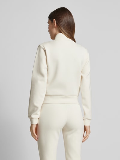 Guess Activewear Sweatjack met labelbadge, model 'ANN' Offwhite - 5