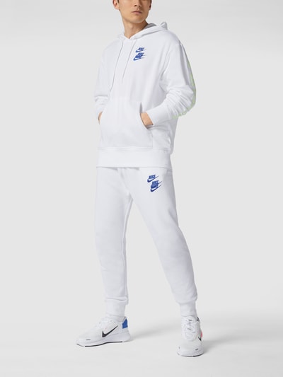 Nike Hoodie mit Stickereien und Prints Weiss 1