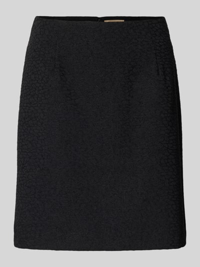 Soyaconcept Rock mit rückseitigem Reißverschluss Modell 'VERENA' Black 2