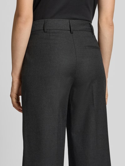 Christian Berg Woman Selection Wide Fit Stoffhose mit Bügelfalte Anthrazit Melange 3