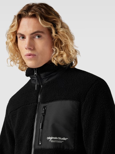JACK & JONES Jacke aus Teddyfell Modell 'JORVESTERBRO' Black 3