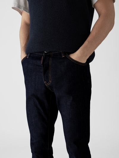 Dsquared2 Skinny Fit Jeans im 5-Pocket-Design Dunkelblau 6