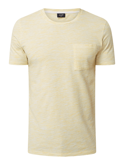 JOOP! Jeans T-shirt met borstzak  Lichtgeel - 2