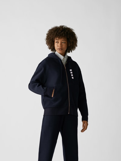 Thom Browne Sweatjacke mit Kapuze Blau 4