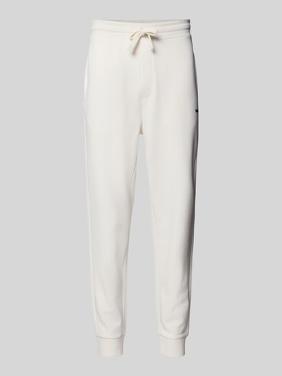 Produktfoto, Regular Fit Jogginghose aus reiner Baumwolle Modell 'DAYOTE232' von HUGO, Optik: Unifarben, Sweat, Label-Print, Elastisch, Tunnelzug, seitliche Eingrifftaschen.