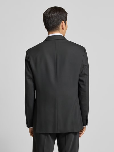 HUGO Regular fit colbert met viscose Zwart - 5