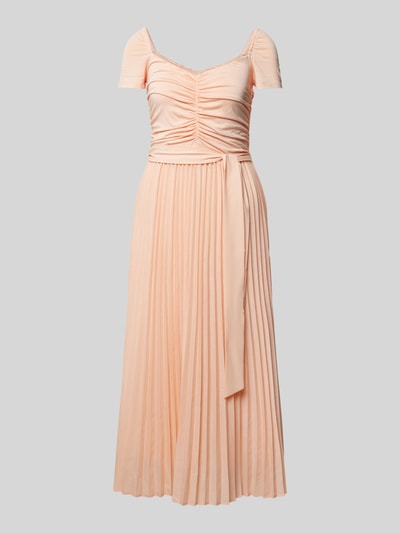 Guess Midi-jurk met plooien, model 'VERONICA' Lichtroze - 2