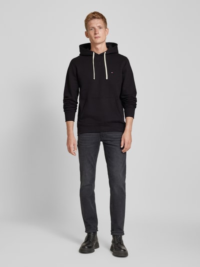 Tommy Hilfiger Loose Fit Hoodie mit Kapuze Black 1