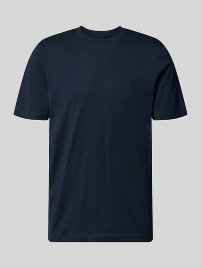 Produktfoto, Regular Fit T-Shirt mit Logo-Stitching von MCNEAL z czystej bawełny, krój regular fit, okrągły dekolt, długość tyłu 70 cm