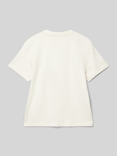 Tom Tailor T-Shirt mit Statement-Print Offwhite 3