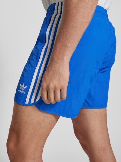 adidas Originals Korte broek met elastische band, model 'SPRINTER' Marineblauw - 3