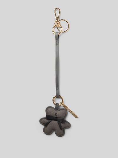 Hey Marly Schlüsselanhänger mit Teddy Charm Grey Anthrazit 1