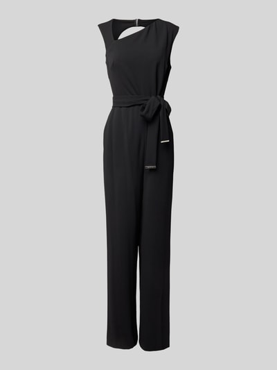 Calvin Klein Womenswear Jumpsuit mit Taillengürtel Black 2