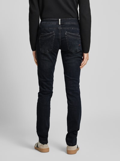 Buena Vista Skinny Fit Jeans im 5-Pocket-Design Modell 'Malibu' Dunkelblau 5