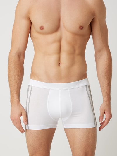 Schiesser Trunks mit Stretch-Anteil im 3er-Pack Weiss 2