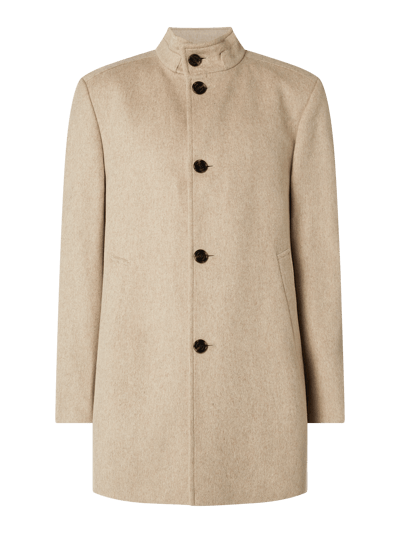 JOOP! Collection Jacke aus Wollmischung Modell 'Faron'  Taupe 1