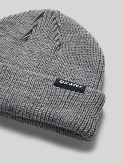 Dickies Czapka beanie z detalem z logo Jasnoszary melanż 2
