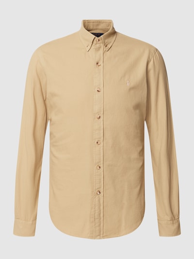 Polo Ralph Lauren Slim fit vrijetijdsoverhemd met button-downkraag Beige - 2