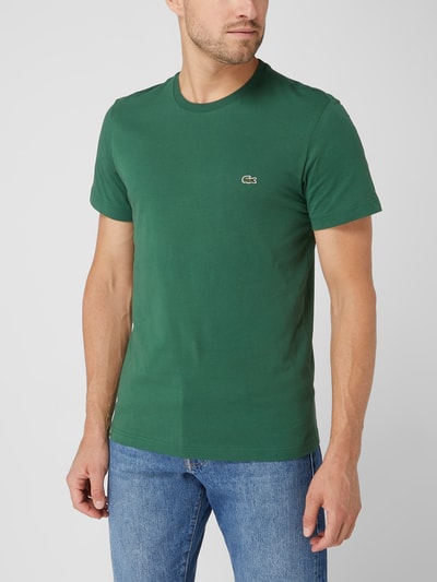 Lacoste T-shirt met labeldetail Groen - 4