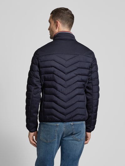 Tom Tailor Regular Fit Steppjacke mit Stehkragen Dunkelblau 5