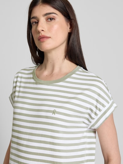 ARMEDANGELS T-Shirt aus reiner Bio-Baumwolle Modell 'IDAARA' Schilf 3