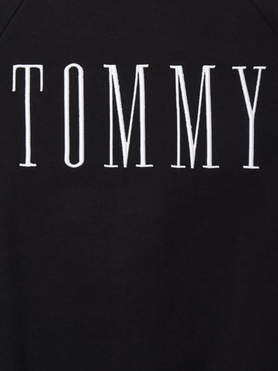 Tommy Jeans Sweatshirt mit Logo-Stickerei Black 2