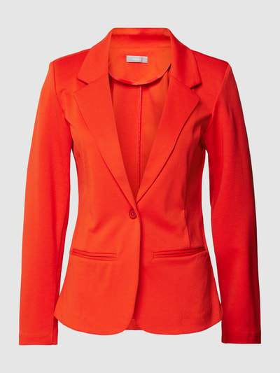 Fransa Blazer met paspelzakken Rood - 2