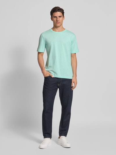 Tom Tailor Regular Fit T-Shirt aus reiner Baumwolle Mint 1