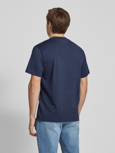 Lacoste T-Shirt mit Label-Stitching Marine 5