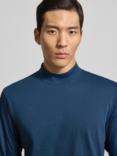 RAGMAN Shirt met lange mouwen en ribboorden Donkerblauw - 3