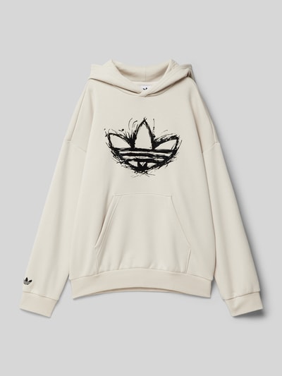 adidas Originals Hoodie met capuchon Ecru - 1